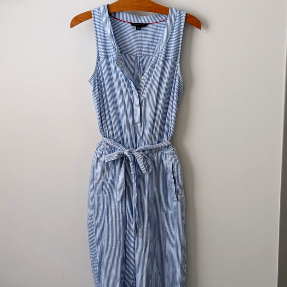 Tommy Hilfiger stripe jumpsuit size 0